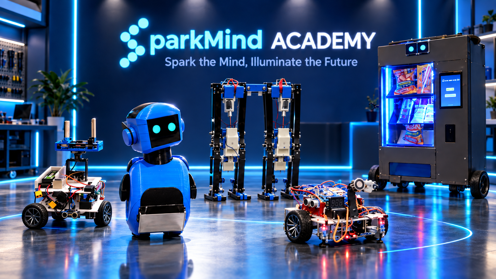 SparkMind robotics innovation lab